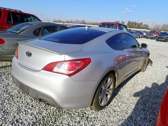 KMHHT6KD0CU075061 - 2012 HYUNDAI GENESIS CO SILVER photo 4