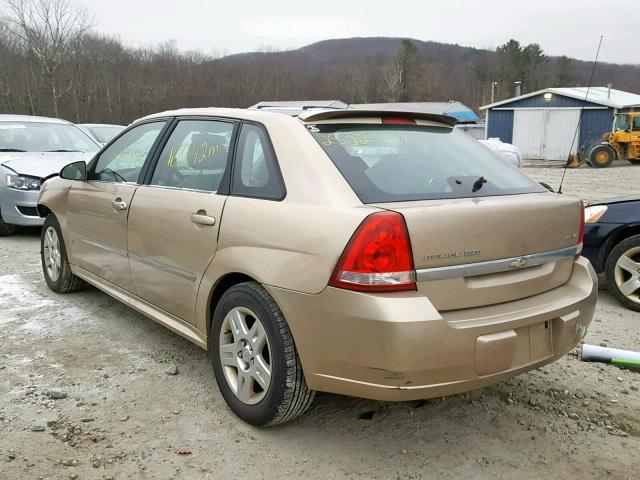 1G1ZT63866F171532 - 2006 CHEVROLET MALIBU MAX თაფლისფერი ფოტო 3