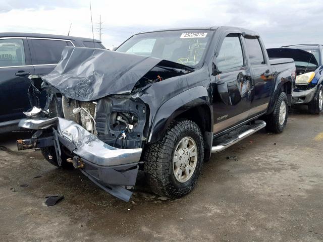 1GCDT136848220444 - 2004 CHEVROLET COLORADO BLACK photo 2