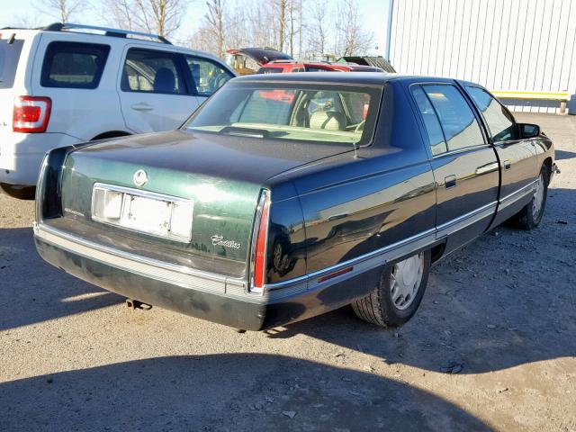 1G6KF52Y5SU296672 - 1995 CADILLAC DEVILLE CO GREEN photo 4