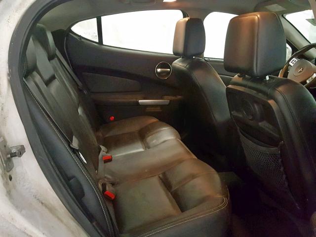 2G2WP552661300916 - 2006 PONTIAC GRAND PRIX WHITE photo 6