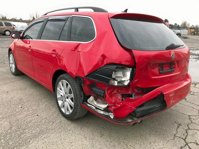 3VWML7AJ6EM620331 - 2014 VOLKSWAGEN JETTA TDI RED photo 3