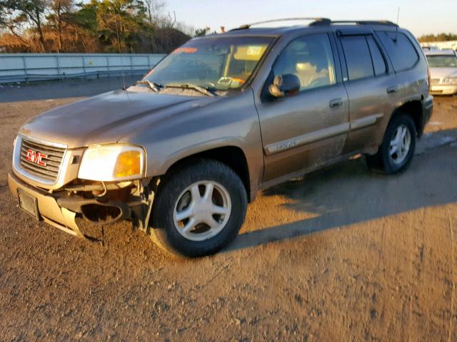 1FKDT13S132243194 - 2003 GMC ENVOY BROWN photo 2