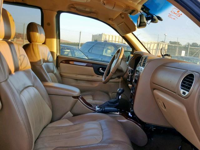 1FKDT13S132243194 - 2003 GMC ENVOY BROWN photo 5