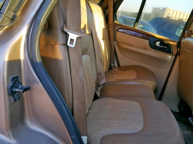 1FKDT13S132243194 - 2003 GMC ENVOY BROWN photo 6