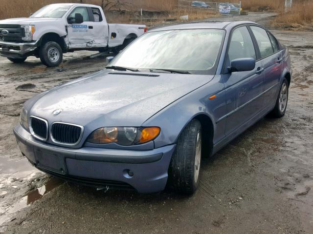 WBAET37424NJ46669 - 2004 BMW 325 I BLUE photo 2