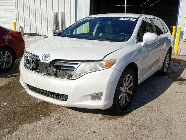 4T3ZE11A99U005339 - 2009 TOYOTA VENZA BASE WHITE photo 2