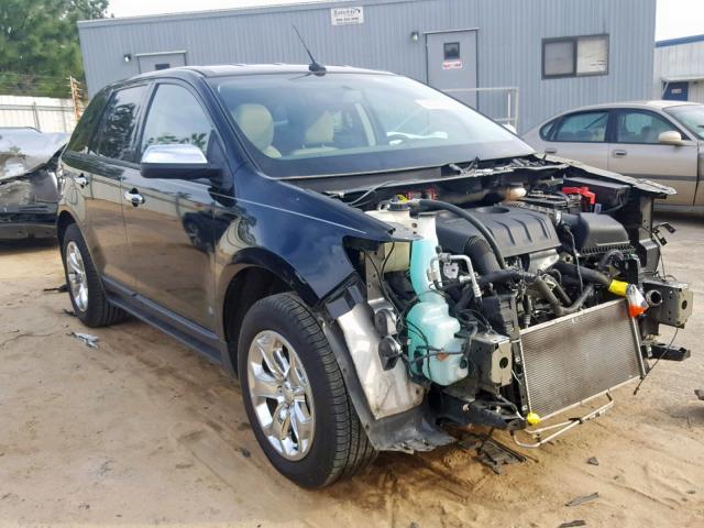 2FMDK3G97DBB31041 - 2013 FORD EDGE SE BLACK photo 1