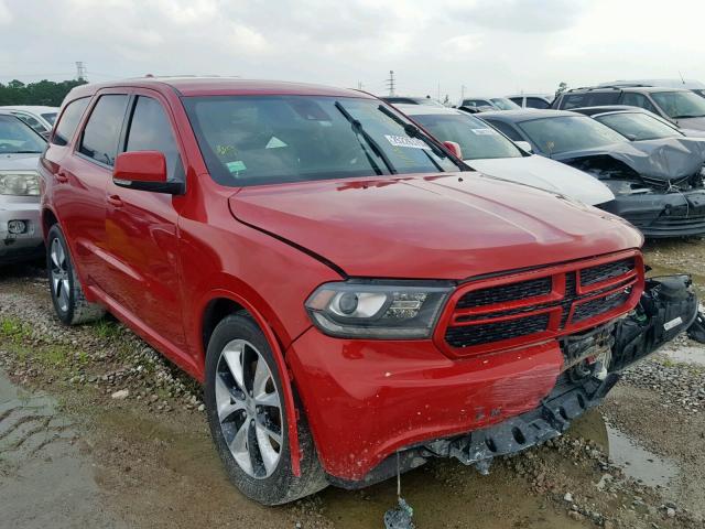 1C4SDHCT0EC532341 - 2014 DODGE DURANGO R/ RED photo 1