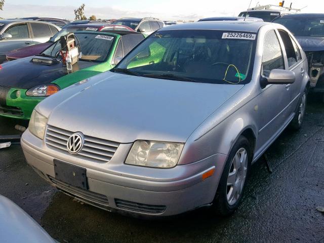 3VWSE29M7YM092306 - 2000 VOLKSWAGEN JETTA GLS SILVER photo 2