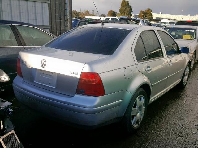 3VWSE29M7YM092306 - 2000 VOLKSWAGEN JETTA GLS SILVER photo 4