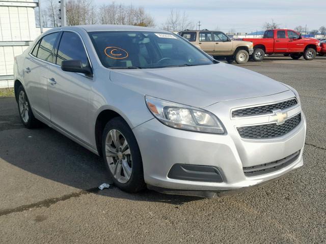1G11B5SA8DF356676 - 2013 CHEVROLET MALIBU LS SILVER photo 1