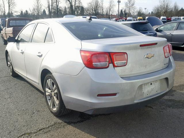 1G11B5SA8DF356676 - 2013 CHEVROLET MALIBU LS SILVER photo 3