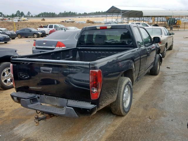 1GCCS198468279324 - 2006 CHEVROLET COLORADO BLACK photo 4