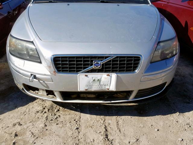 YV1MS382472283210 - 2007 VOLVO S40 2.4I SILVER photo 10