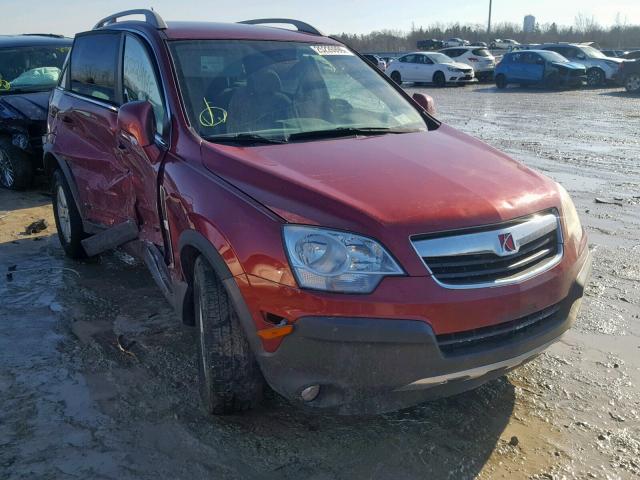 3GSDL43N58S574240 - 2008 SATURN VUE XE RED photo 1