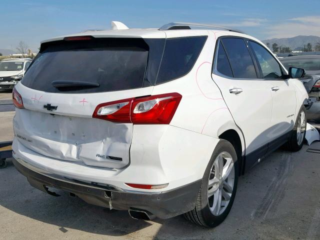 2GNAXWEX5J6167348 - 2018 CHEVROLET EQUINOX PR WHITE photo 4