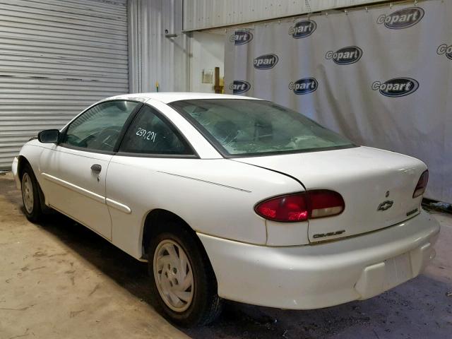 1G1JC1248W7292099 - 1998 CHEVROLET CAVALIER B WHITE photo 3