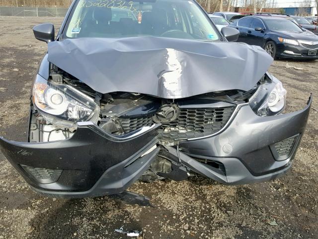 JM3KE4BE8E0422980 - 2014 MAZDA CX-5 SPORT GRAY photo 9