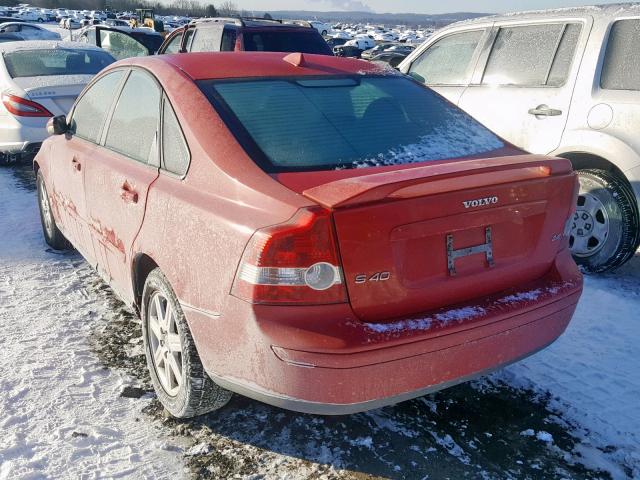 YV1MS382062179506 - 2006 VOLVO S40 2.4I RED photo 3