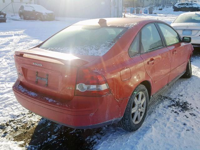 YV1MS382062179506 - 2006 VOLVO S40 2.4I RED photo 4