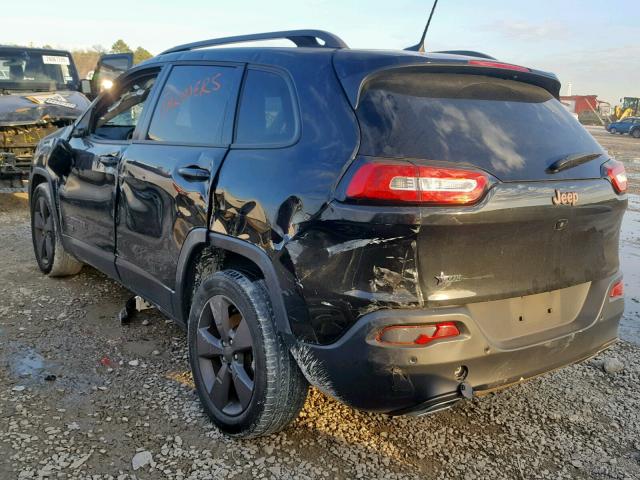 1C4PJLCS5GW247502 - 2016 JEEP CHEROKEE L BLACK photo 3