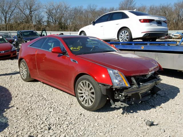 1G6DC1E33E0182546 - 2014 CADILLAC CTS PERFOR RED photo 1