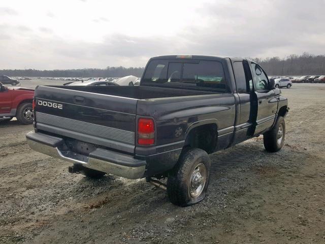 3B7KF23731G742563 - 2001 DODGE RAM 2500 BLACK photo 4