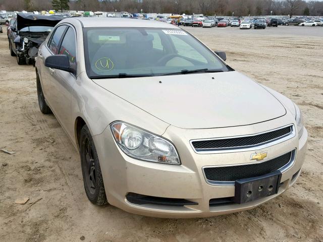 1G1ZB5EB8AF157842 - 2010 CHEVROLET MALIBU LS TAN photo 1