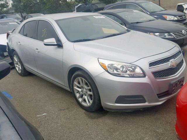 1G11D5RRXDF107091 - 2013 CHEVROLET MALIBU 1LT ვერცხლისფერი ფოტო 1