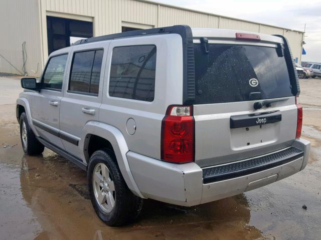 1J8HH48K27C612825 - 2007 JEEP COMMANDER Gümüş foto 3
