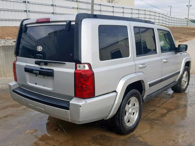 1J8HH48K27C612825 - 2007 JEEP COMMANDER Gümüş foto 4