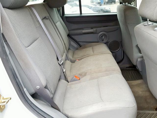 1J8HH48K27C612825 - 2007 JEEP COMMANDER Gümüş foto 6