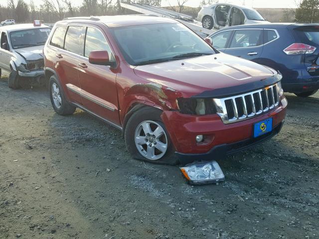 1J4RR4GG1BC589384 - 2011 JEEP GRAND CHER RED photo 1