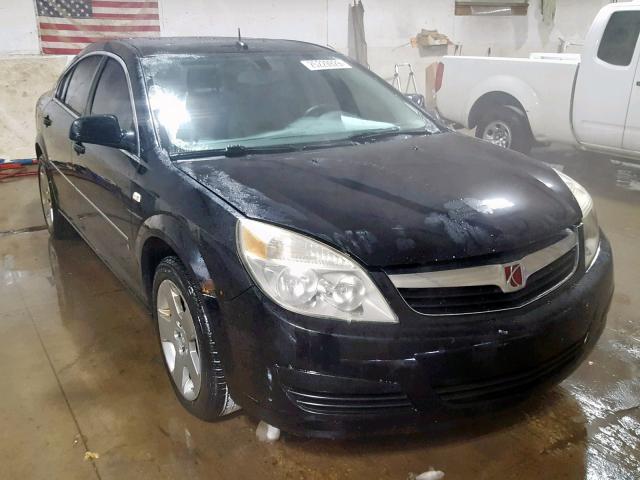 1G8ZS57N97F208377 - 2007 SATURN AURA XE BLACK photo 1