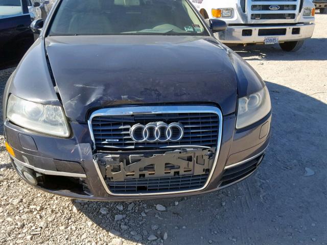 WAUDG74FX5N054210 - 2005 AUDI A6 3.2 QUA GRAY photo 9