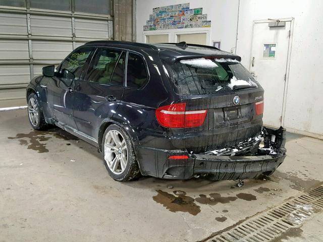 5YMGY0C53ALK25731 - 2010 BMW X5 M BLACK photo 3