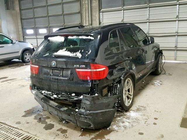 5YMGY0C53ALK25731 - 2010 BMW X5 M BLACK photo 4