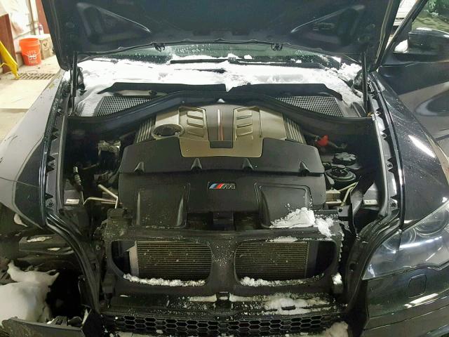 5YMGY0C53ALK25731 - 2010 BMW X5 M BLACK photo 7