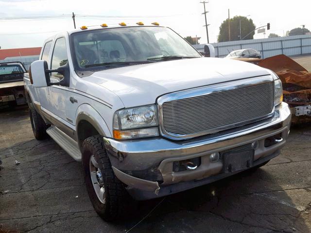 1FTSW31P74EE04992 - 2004 FORD F350 SRW S WHITE photo 1