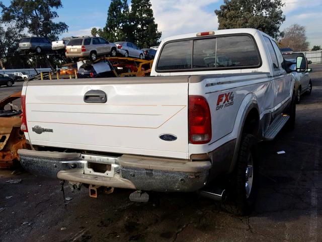 1FTSW31P74EE04992 - 2004 FORD F350 SRW S WHITE photo 4