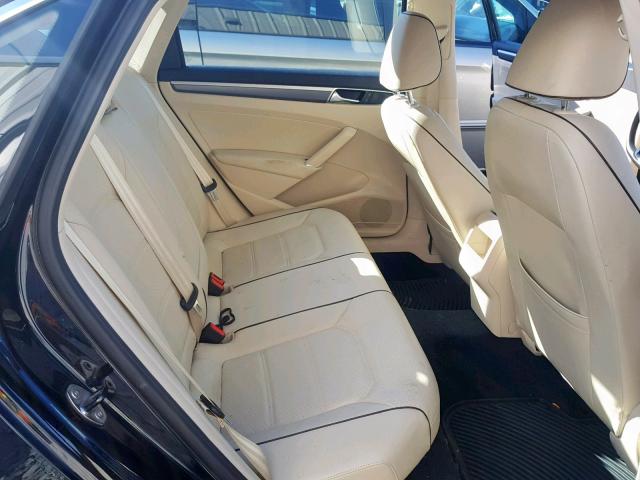 1VWDT7A3XHC063740 - 2017 VOLKSWAGEN PASSAT R-L BLACK photo 6