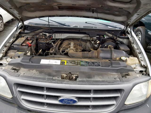 1FTRF17283NB13110 - 2003 FORD F150 SILVER photo 7