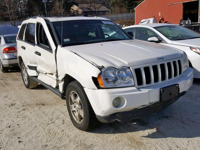 1J4GR48K35C502700 - 2005 JEEP GRAND CHER WHITE photo 1