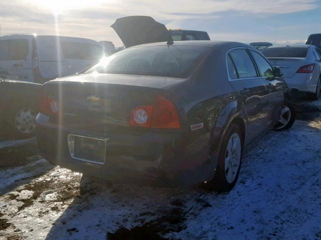 1G1ZG57B89F249964 - 2009 CHEVROLET MALIBU LS BLUE photo 4