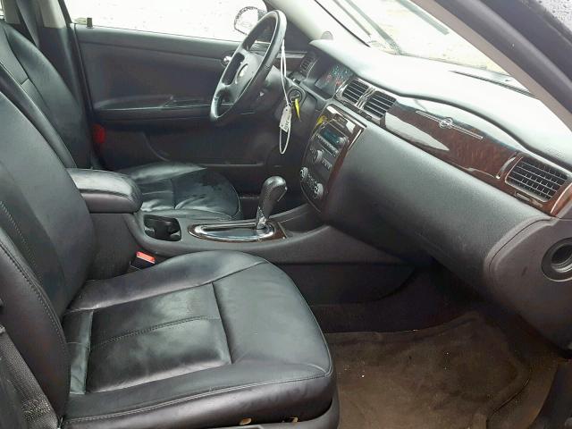 2G1WC5E38D1143489 - 2013 CHEVROLET IMPALA LTZ BLACK photo 5