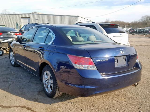 1HGCP2F41AA152655 - 2010 HONDA ACCORD LXP BLUE photo 3