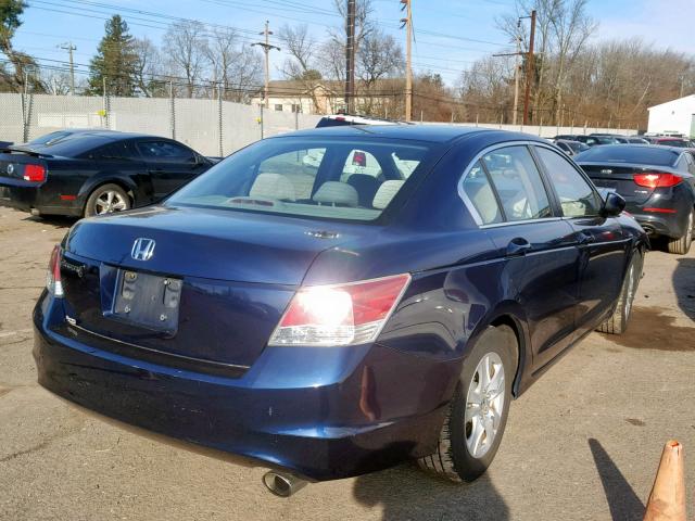 1HGCP2F41AA152655 - 2010 HONDA ACCORD LXP BLUE photo 4