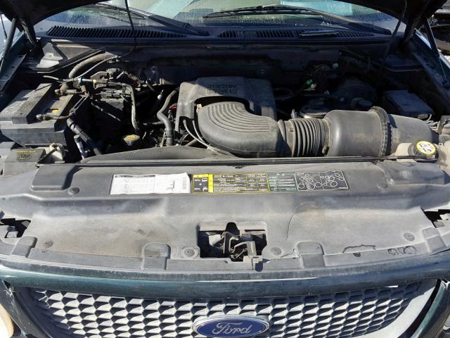 1FTRW07L51KB47460 - 2001 FORD F150 SUPER GREEN photo 7