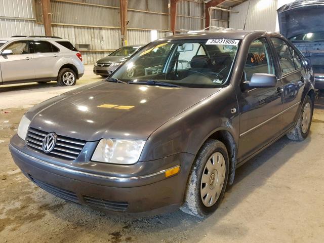 3VWRK69M34M052300 - 2004 VOLKSWAGEN JETTA GL GRAY photo 2